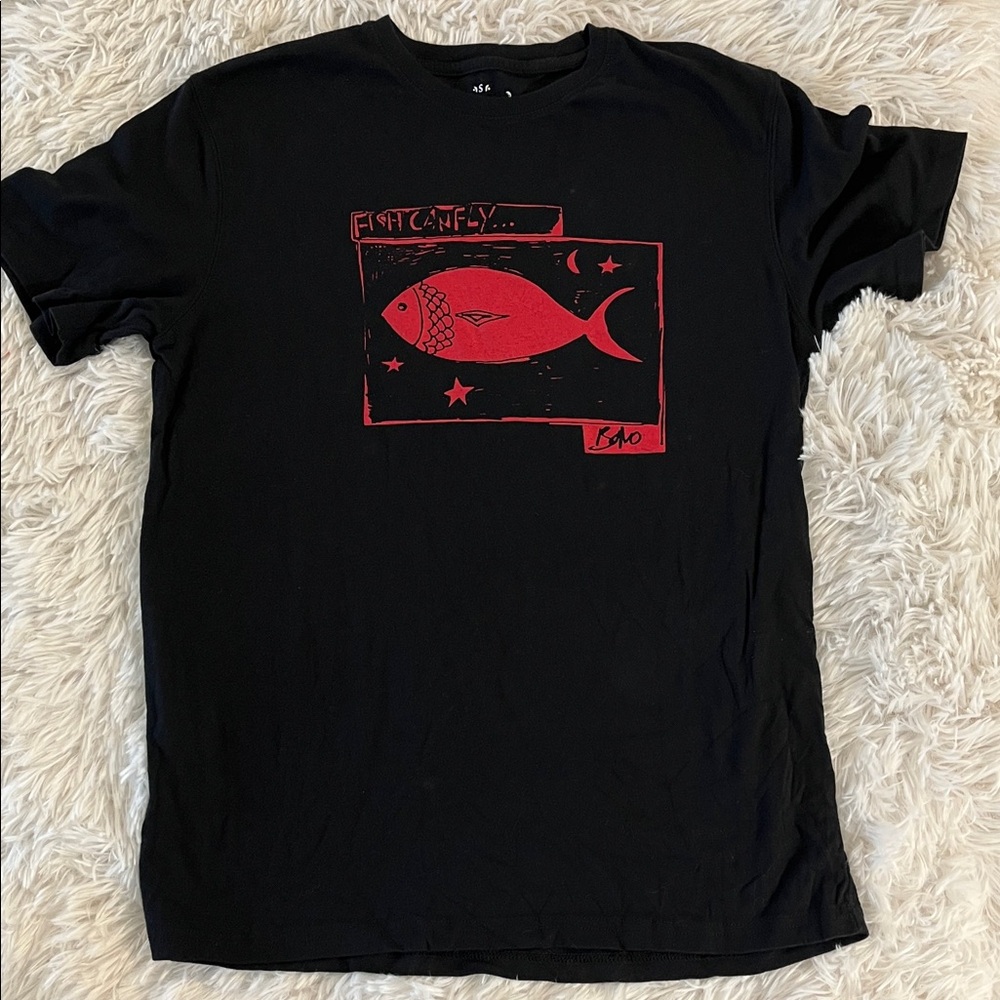 Bono Hard Rock Cafe Fish Can Fly series Size Small